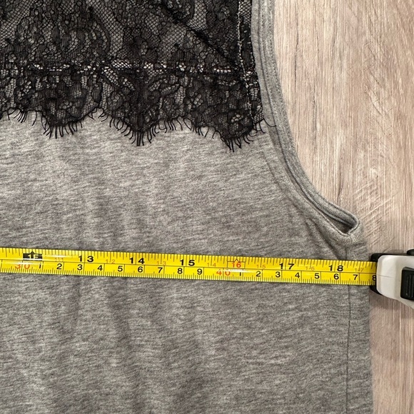 Cabi Lacey Tee #3815 Tee Black Unconventional Lace Top Sz M Whimsigoth Fairy - Picture 5 of 6